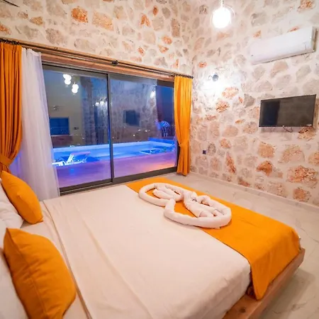 Zuemruet - 2 Bedroom With Jacuzzi In Kalkan - Uzumlu Caykoy