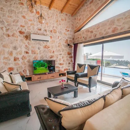 Villa Zuemruet - 2 Bedroom With Jacuzzi In Kalkan - Uzumlu Caykoy